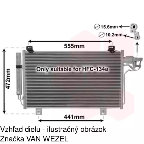 Chladiče klimatizácie POLCAR 45C2K8C1 - obr. 1