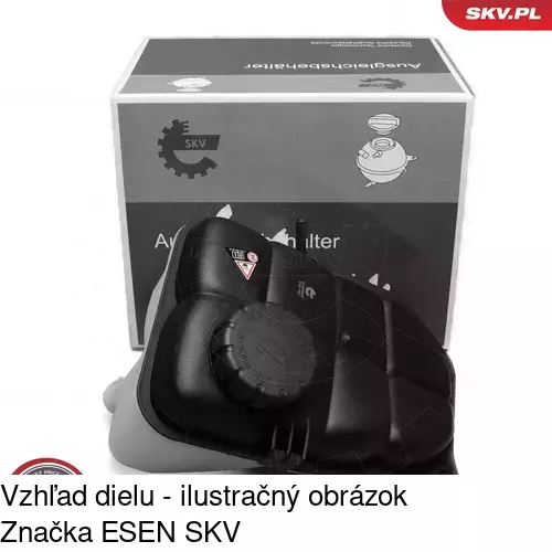 Nádržky vyrovnávacie POLCAR 5003ZB-1 - obr. 5