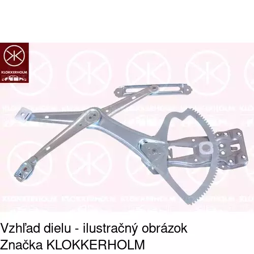 Elektrický mechanizmus okna dverí POLCAR 5015PSE1