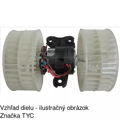 Ventilátory kúrenia POLCAR 5040NU-1