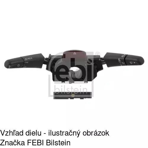 Združený prepínač POLCAR 5062PZ-4 - obr. 1