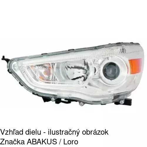 Hlavný reflektor POLCAR 525509-E - obr. 2