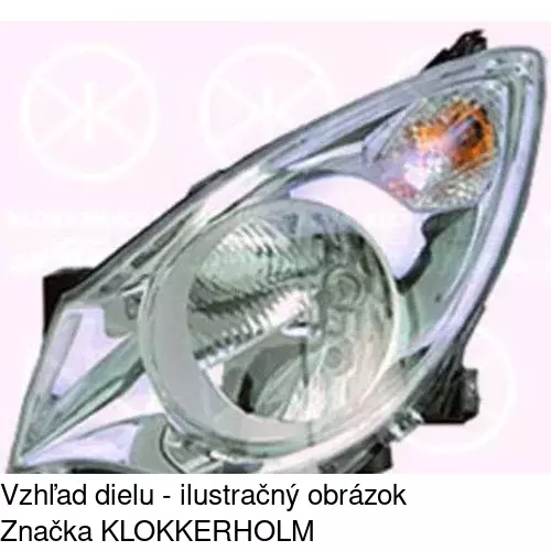 Hlavný reflektor POLCAR 550610-V - obr. 1