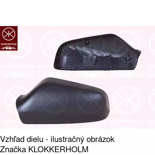 Rám vonkajšieho zrkadla POLCAR 550855TE