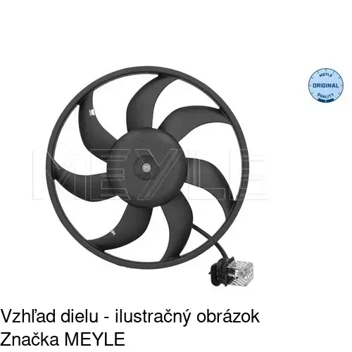 Ventilátory chladičov POLCAR 550923W1 - obr. 2