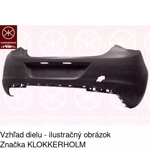 Predný nárazník POLCAR 551107