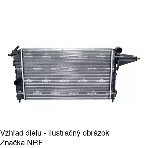 Chladiče vody POLCAR 551408-4 - obr. 1