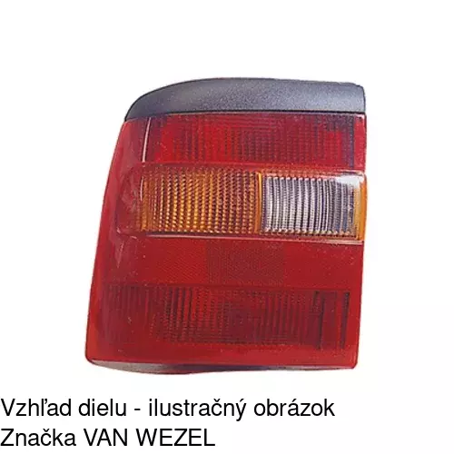 Zadné svetlo POLCAR 551588-E - obr. 4