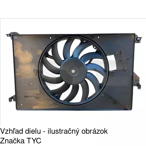 Ventilátory chladičov POLCAR 551823W1