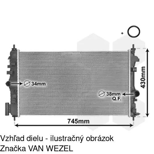 Chladiče vody POLCAR 5520083K - obr. 5