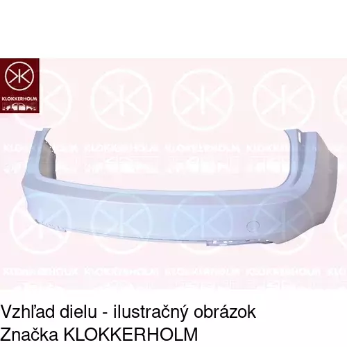 Zadný nárazník POLCAR 552096-2