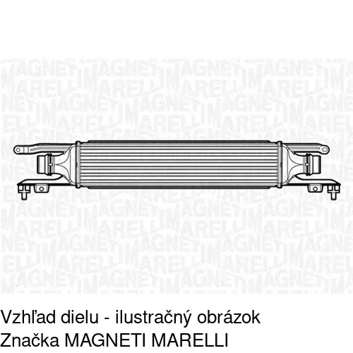 Chladiče vzduchu (Intercoolery) POLCAR 5558J8-2 - obr. 2