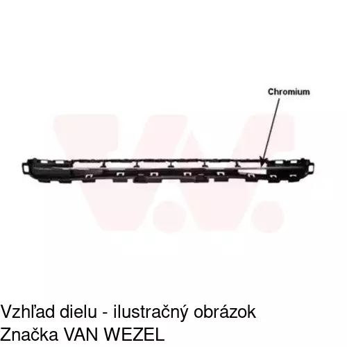 Kryt v nárazníku POLCAR 57242710 - obr. 1