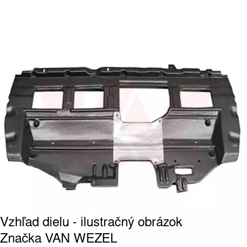 Kryt motora POLCAR 572434-5 - obr. 2