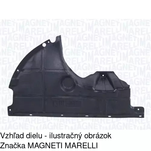 Kryt motora POLCAR 5770347Q - obr. 1