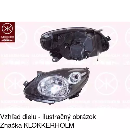 Hlavný reflektor POLCAR 6001100E - obr. 3