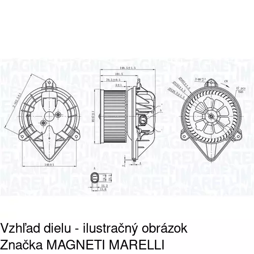 Ventilátory kúrenia POLCAR 6007NU-1