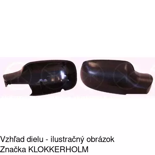 Rám vonkajšieho zrkadla POLCAR 601255TM - obr. 3