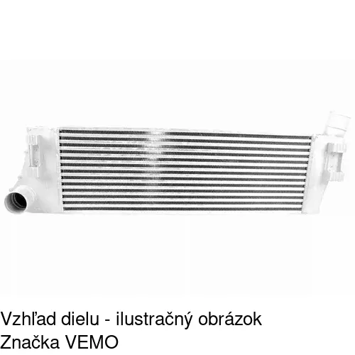 Chladiče vzduchu (Intercoolery) POLCAR 6012J8-1 - obr. 1