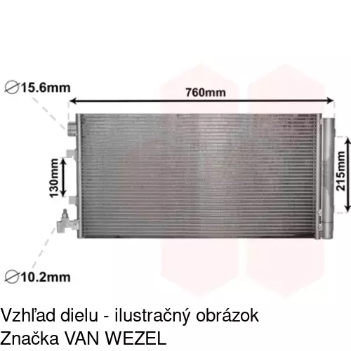 Chladiče klimatizácie POLCAR 6014K8C1S - obr. 4