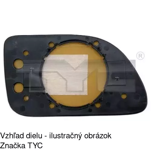 Vonkajšie zrkadlo POLCAR 6019521E - obr. 3