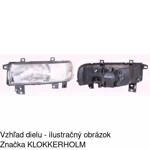 Hlavný reflektor POLCAR 6041091E - obr. 1