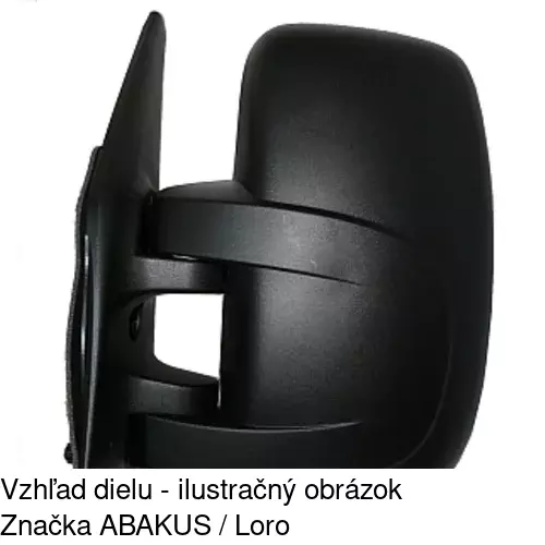 Vonkajšie zrkadlo POLCAR 6042524E - obr. 5