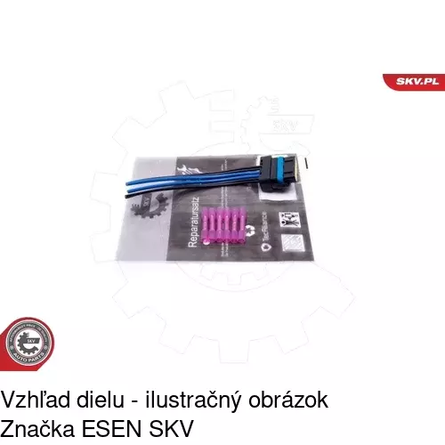 Elektrický mechanizmus okna dverí POLCAR 6055PSE6 - obr. 4