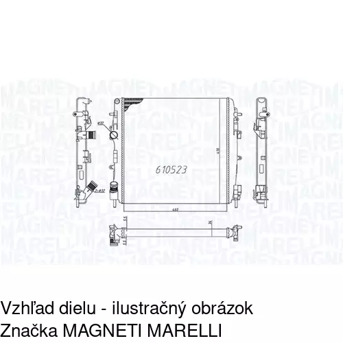 Chladiče vody POLCAR 6060084X - obr. 3