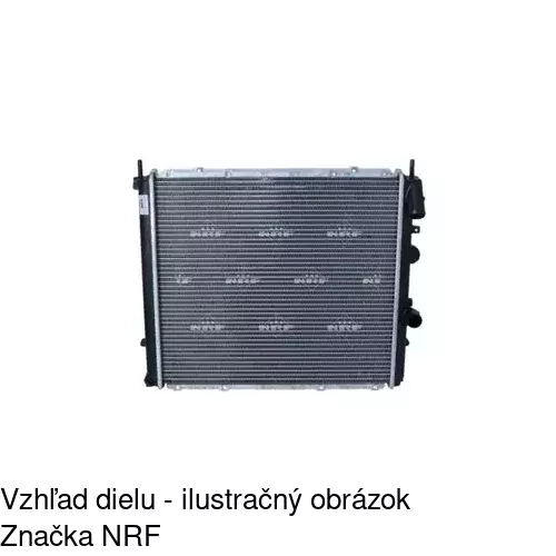 Chladiče vody POLCAR 606008A3