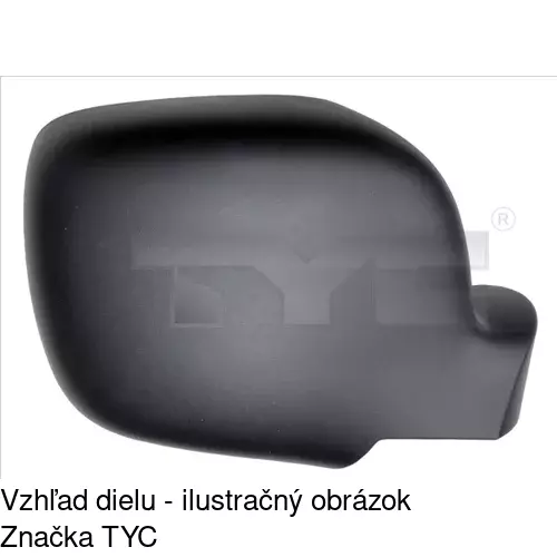 Vonkajšie zrkadlo POLCAR 606251-M - obr. 5