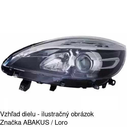 Hlavný reflektor POLCAR 6073095E - obr. 4