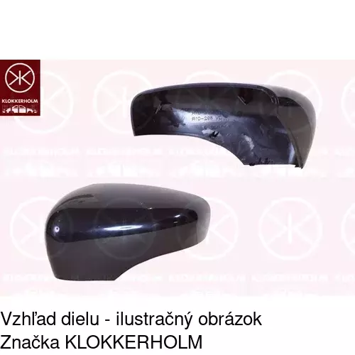 Rám vonkajšieho zrkadla POLCAR 60B154PM - obr. 1