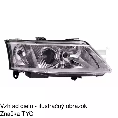 Hlavný reflektor POLCAR 6530090E