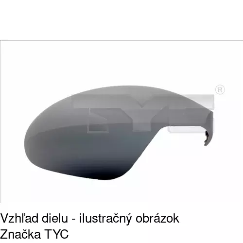 Vonkajšie zrkadlo POLCAR 6755516E - obr. 1