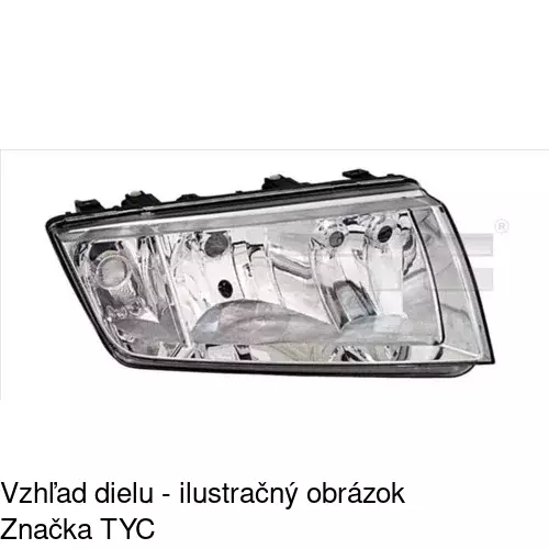 Hlavný reflektor POLCAR 6913101E