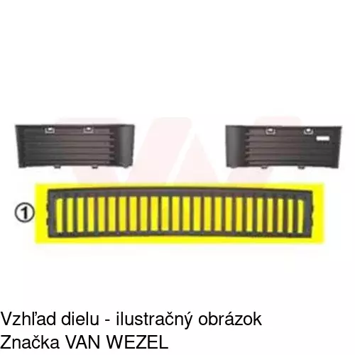 Kryt v nárazníku POLCAR 6913274X