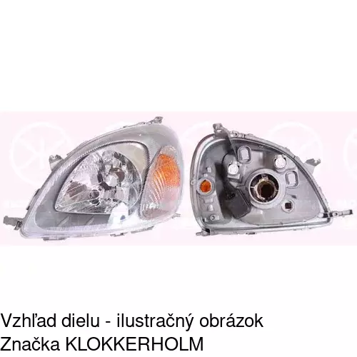 Hlavný reflektor POLCAR 810309-E