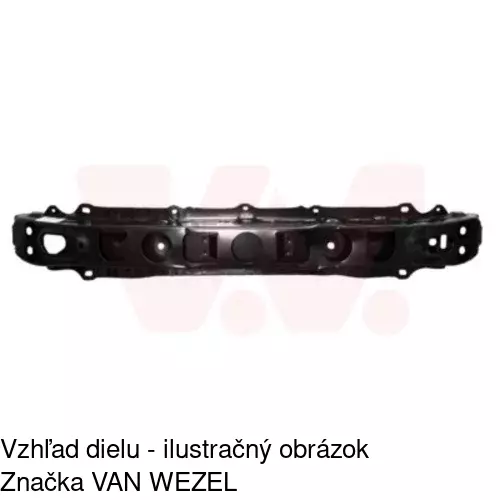 Výstuha nárazníka POLCAR 810507-4