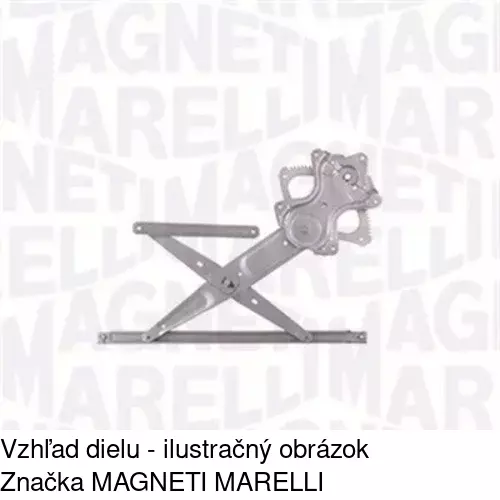 Elektrický mechanizmus okna dverí POLCAR 8105PSE5