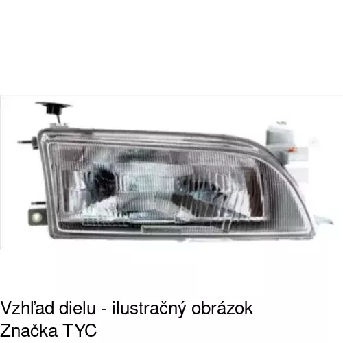 Hlavný reflektor POLCAR 8110100E