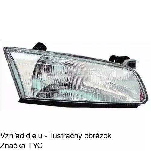 Hlavný reflektor POLCAR 813510-E