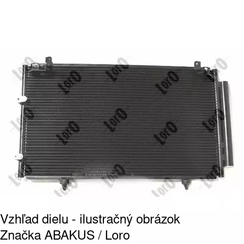 Chladiče klimatizácie POLCAR 8137K8C1