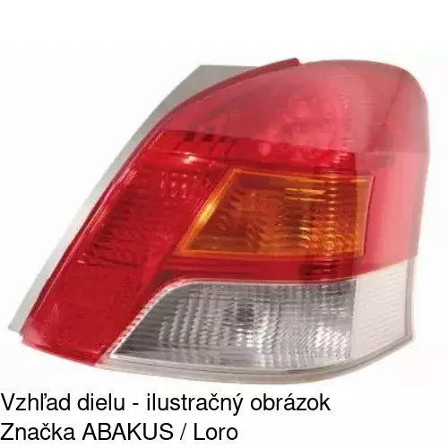 Zadné svetlo 8172880E /POLCAR/ - obr. 2