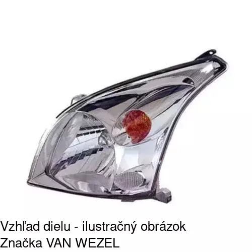 Hlavný reflektor POLCAR 8178091E