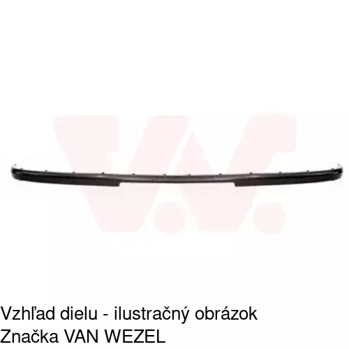 Lišta nárazníka 952696-5 /POLCAR/ - obr. 1