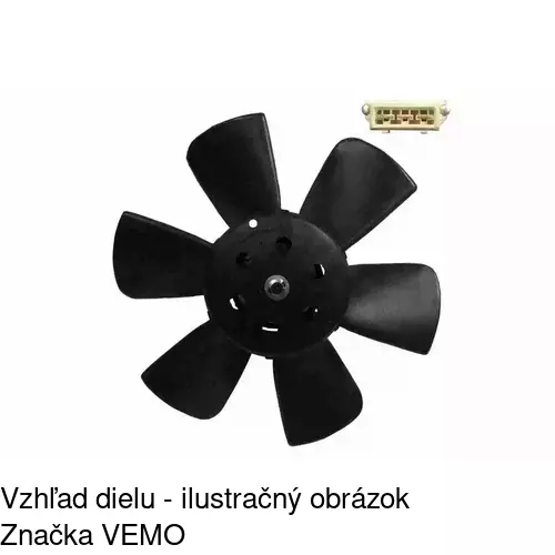 Ventilátor bez krytu / podpery POLCAR 953423U2 - obr. 4