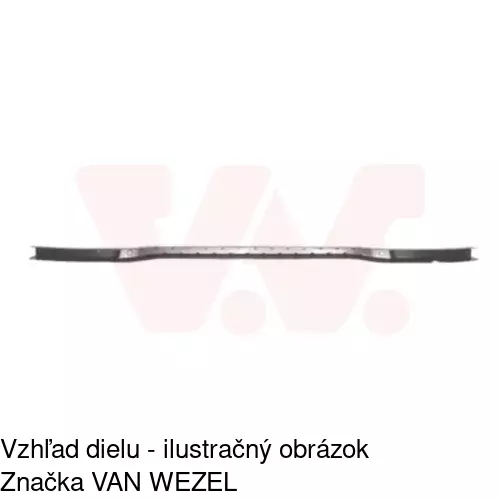 Výstuha nárazníka POLCAR 95550713 - obr. 2