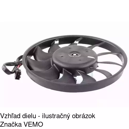 Ventilátor bez krytu / podpery POLCAR 956623U1 - obr. 3