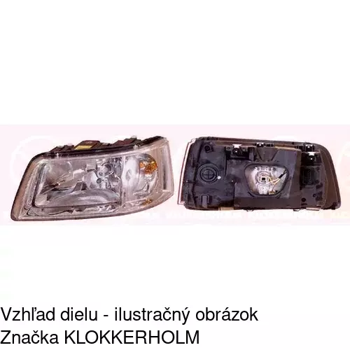 Hlavný reflektor POLCAR 9568100E - obr. 2